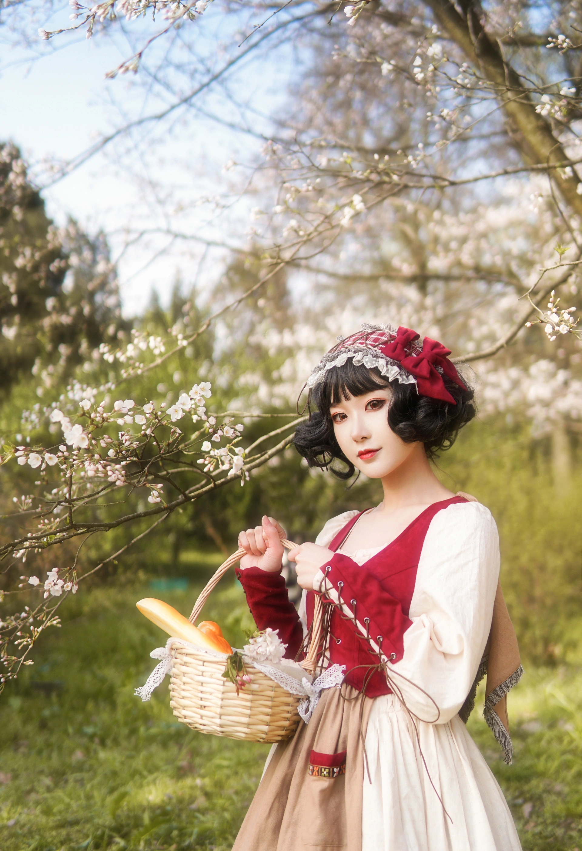 阿包也是兔娘 - NO.03 lolita红裙2 1