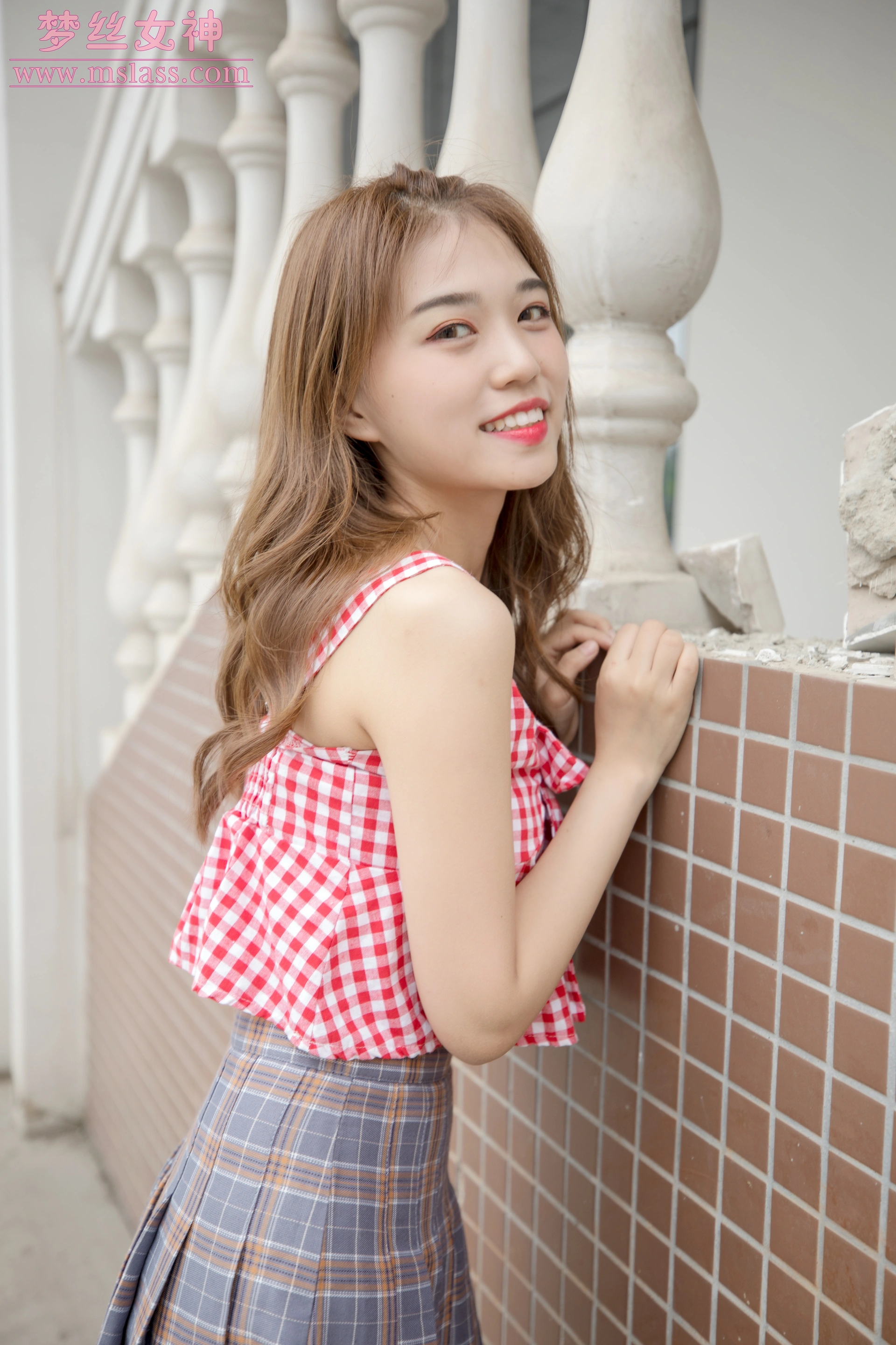 MSLASS梦丝女神 - 2019.06.11 NO.029 笑笑 甜甜的笑容 2